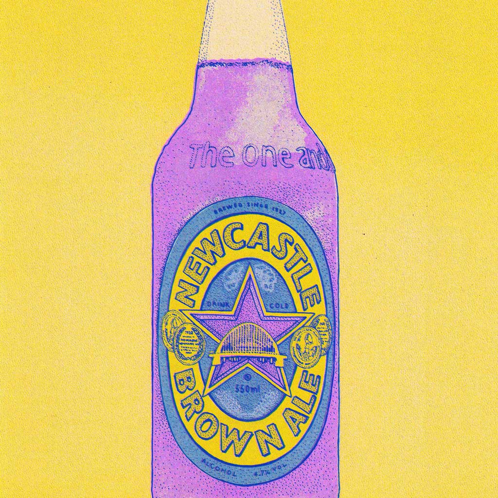 Brown Ale - Limited Edition Risograph