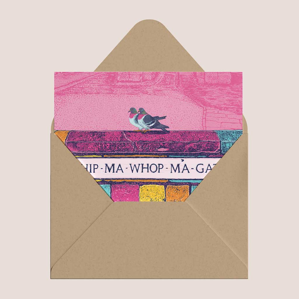 Kraft envelope included