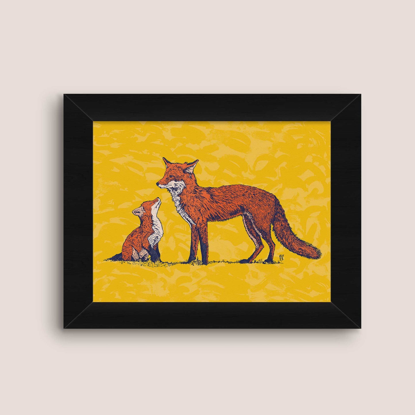 Foxes - Bejojoart