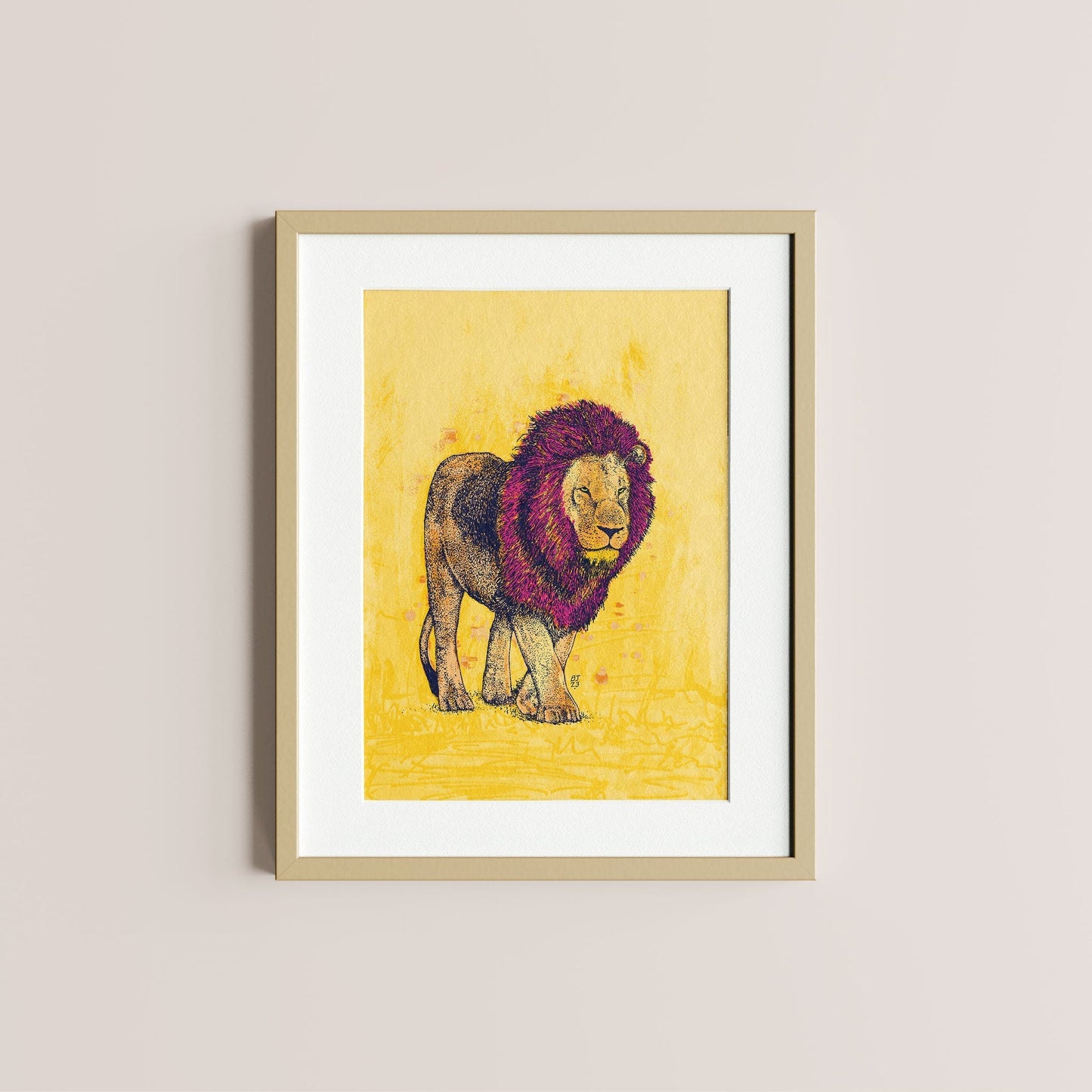 Lion - Bejojoart