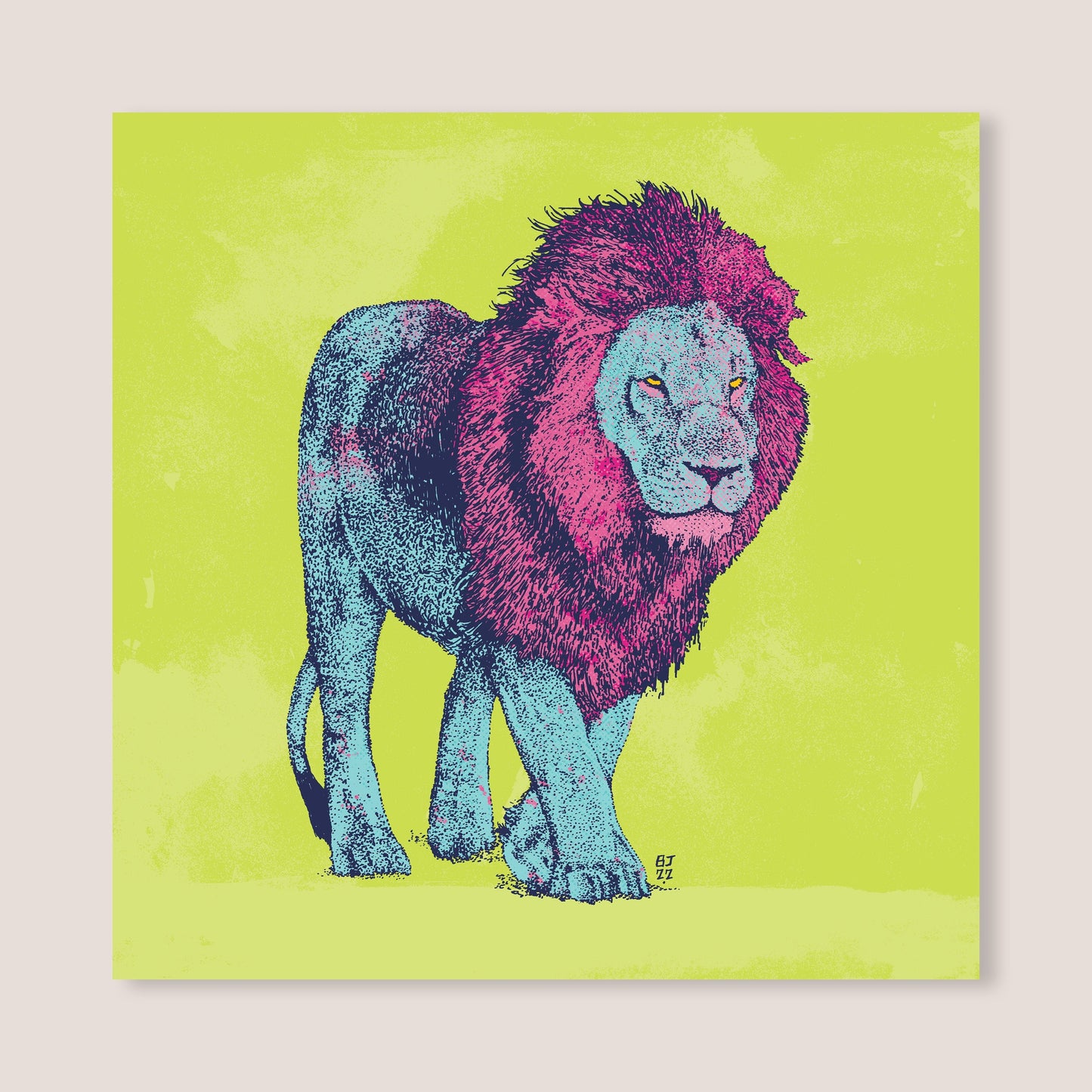 Lion - Bejojoart