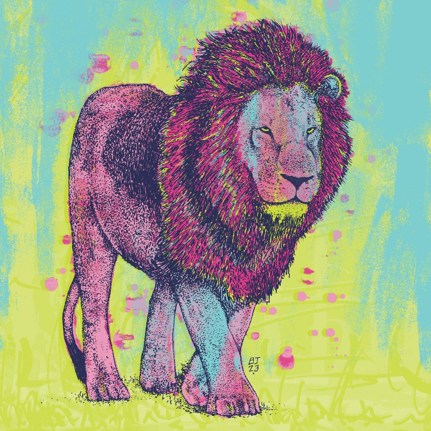 Lion - Bejojoart