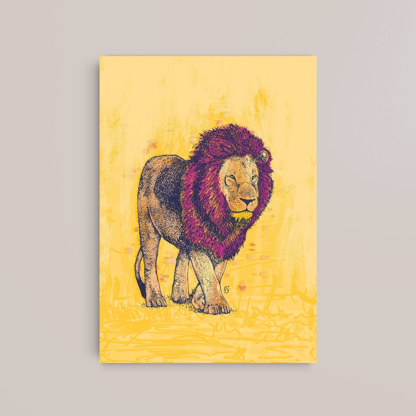 Lion - Bejojoart