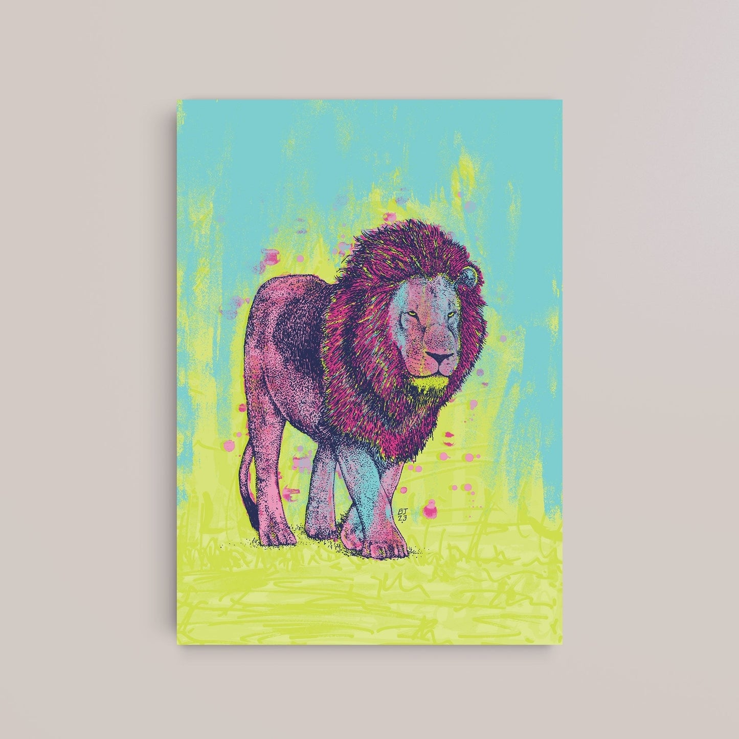 Lion - Bejojoart
