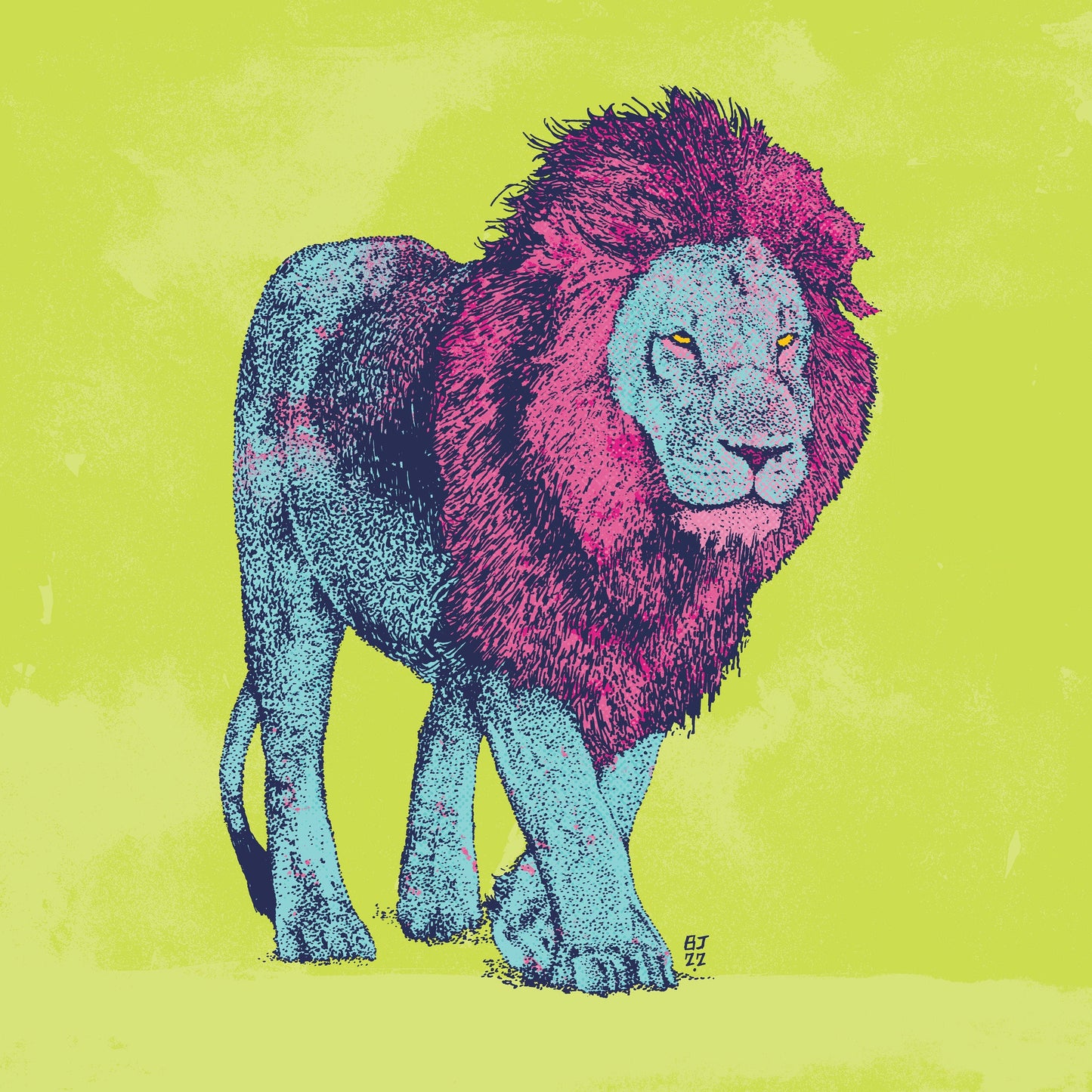 Lion - Bejojoart