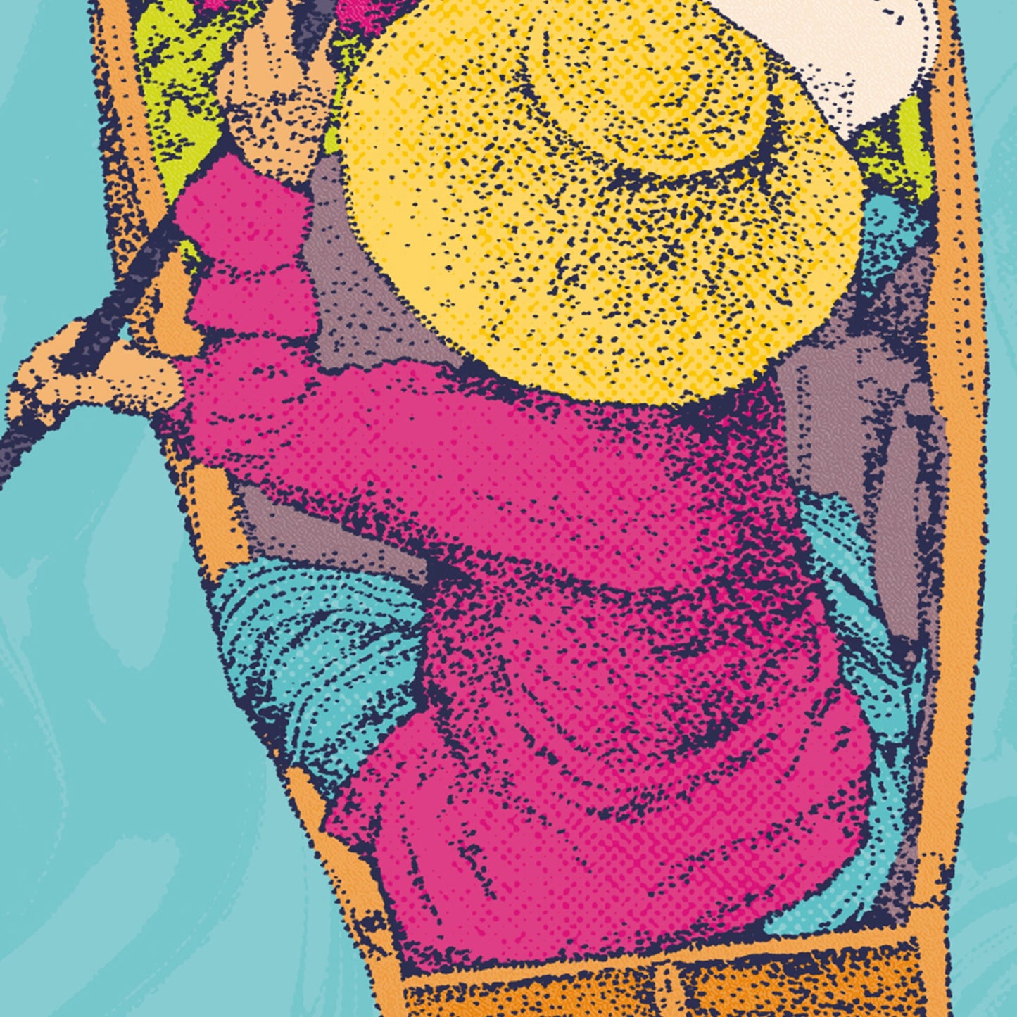 Floating market