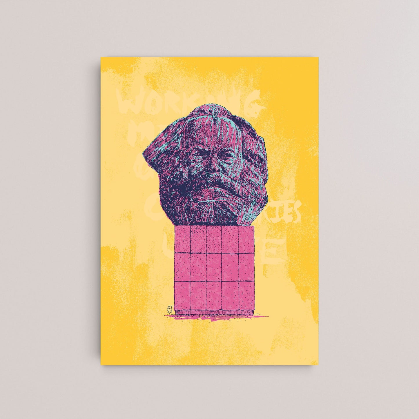 Karl Marx head