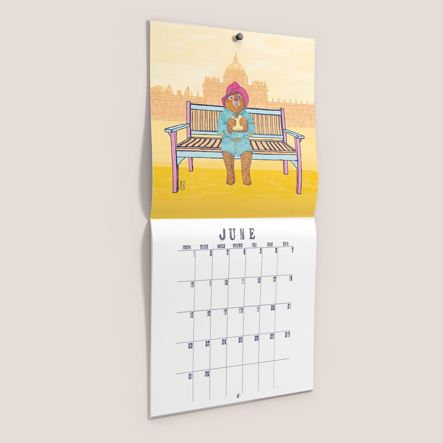 2026 Wall Calendar - Bejojoart's Favorite Yotk Print Designs Collection - Bejojoart