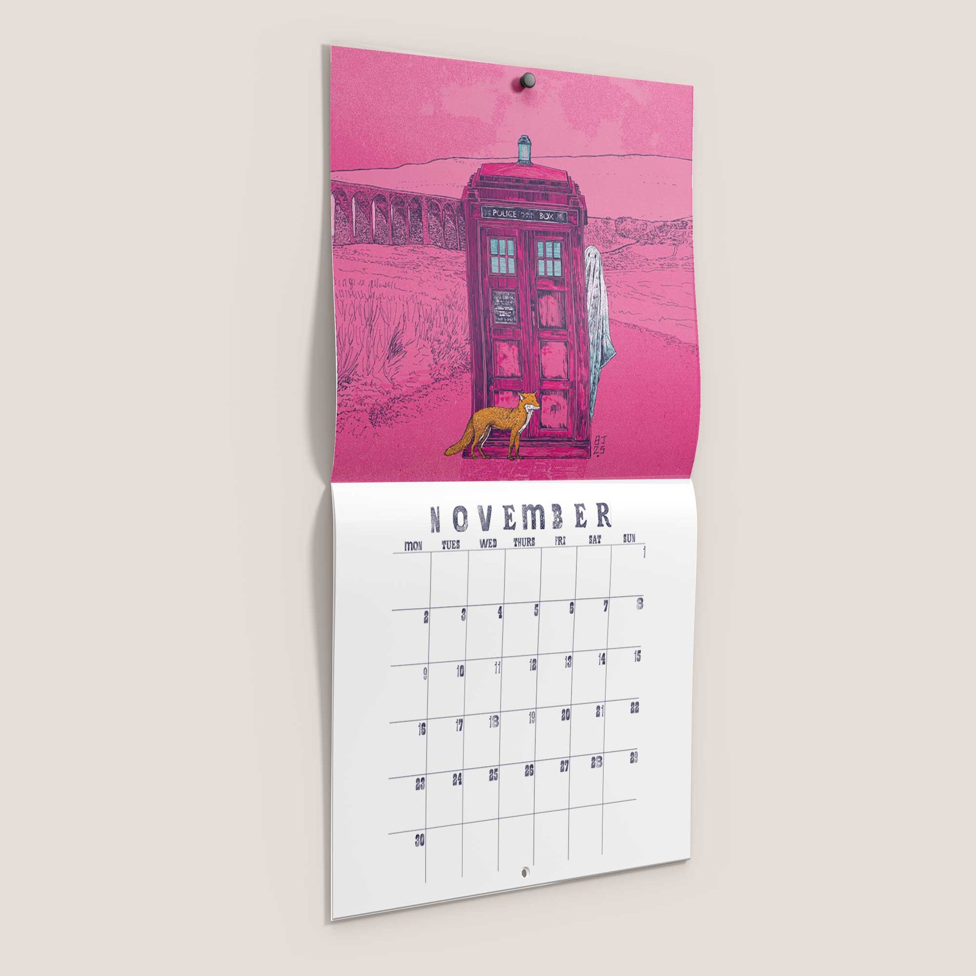 2026 Wall Calendar - Bejojoart's Favorite Yotk Print Designs Collection - Bejojoart
