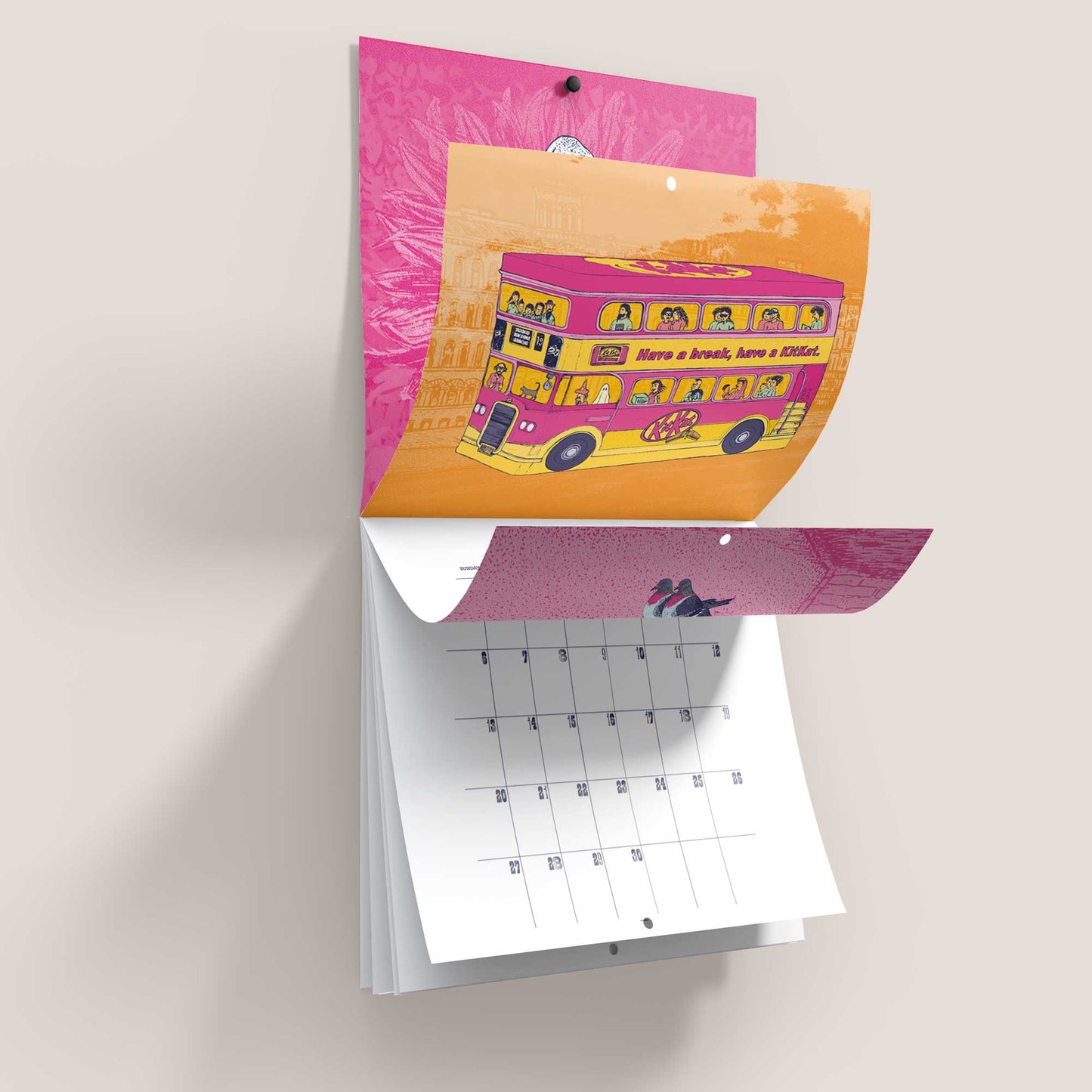 2026 Wall Calendar - Bejojoart's Favorite Yotk Print Designs Collection - Bejojoart