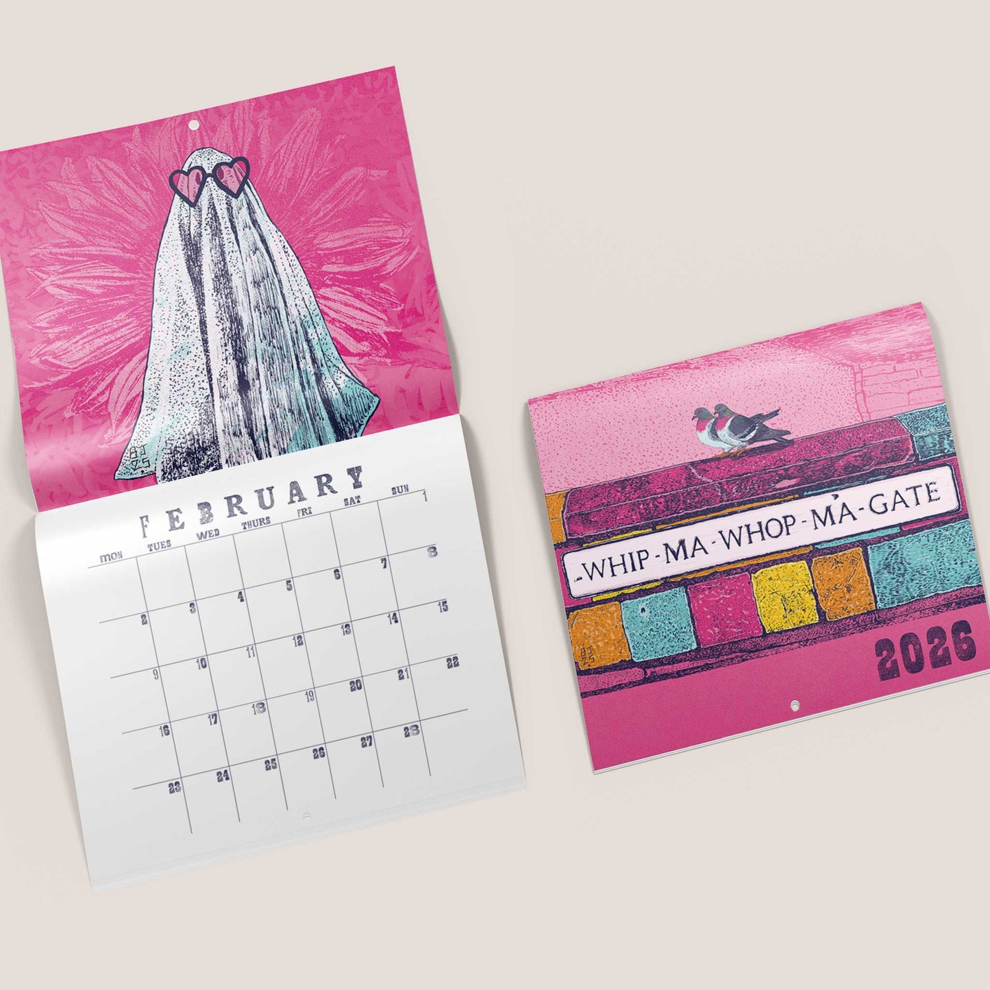 2026 Wall Calendar - Bejojoart's Favorite Yotk Print Designs Collection - Bejojoart