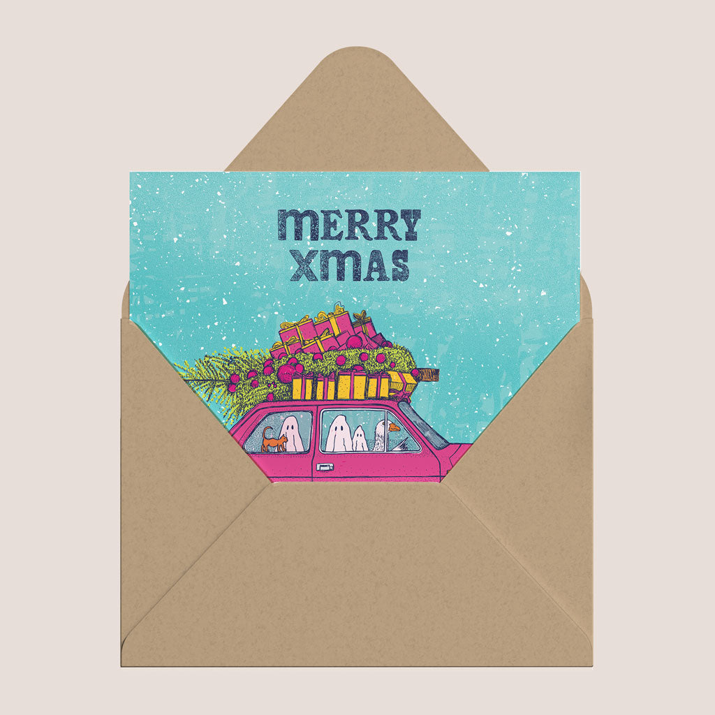 Recycled kraft paper brown envelope