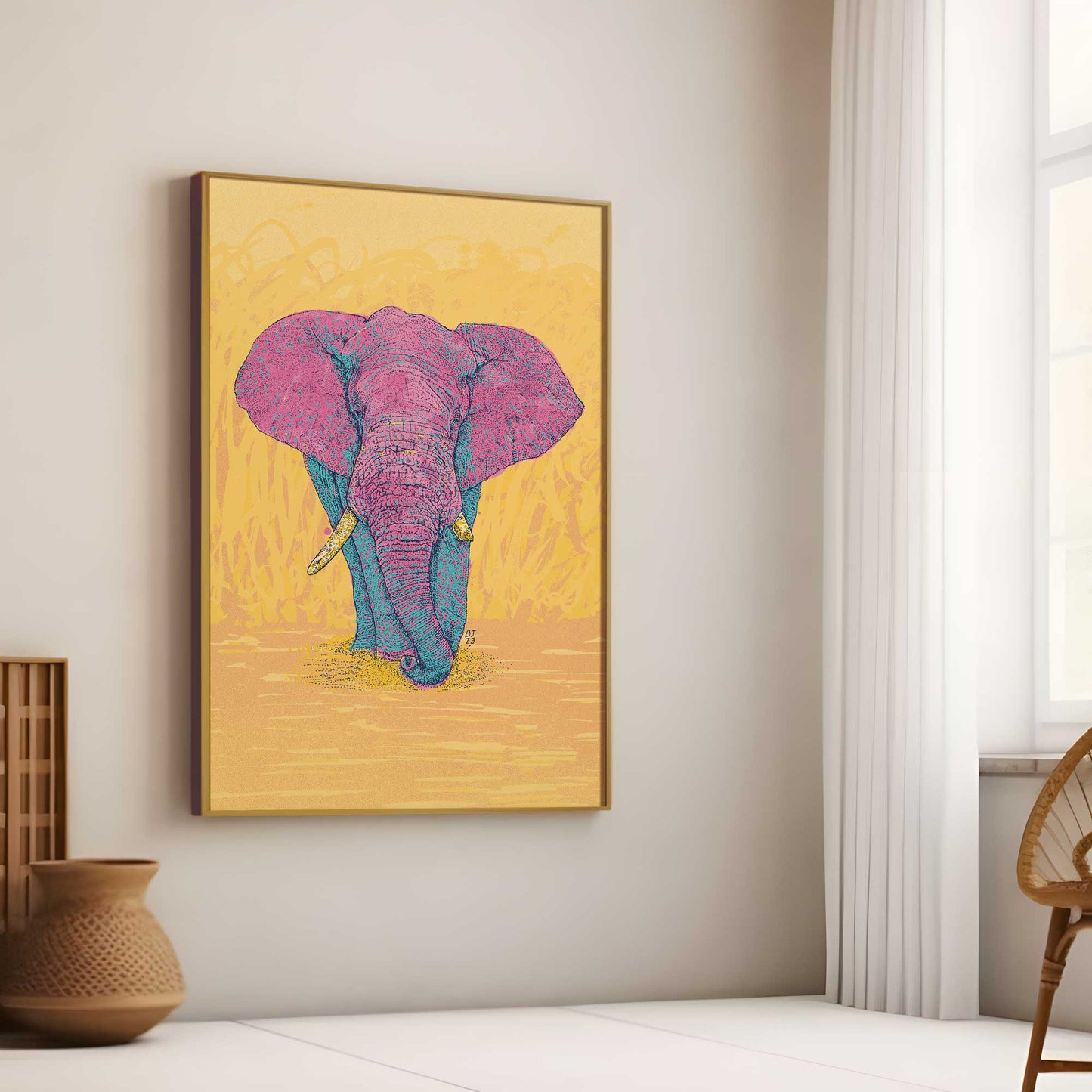 Pink elephant