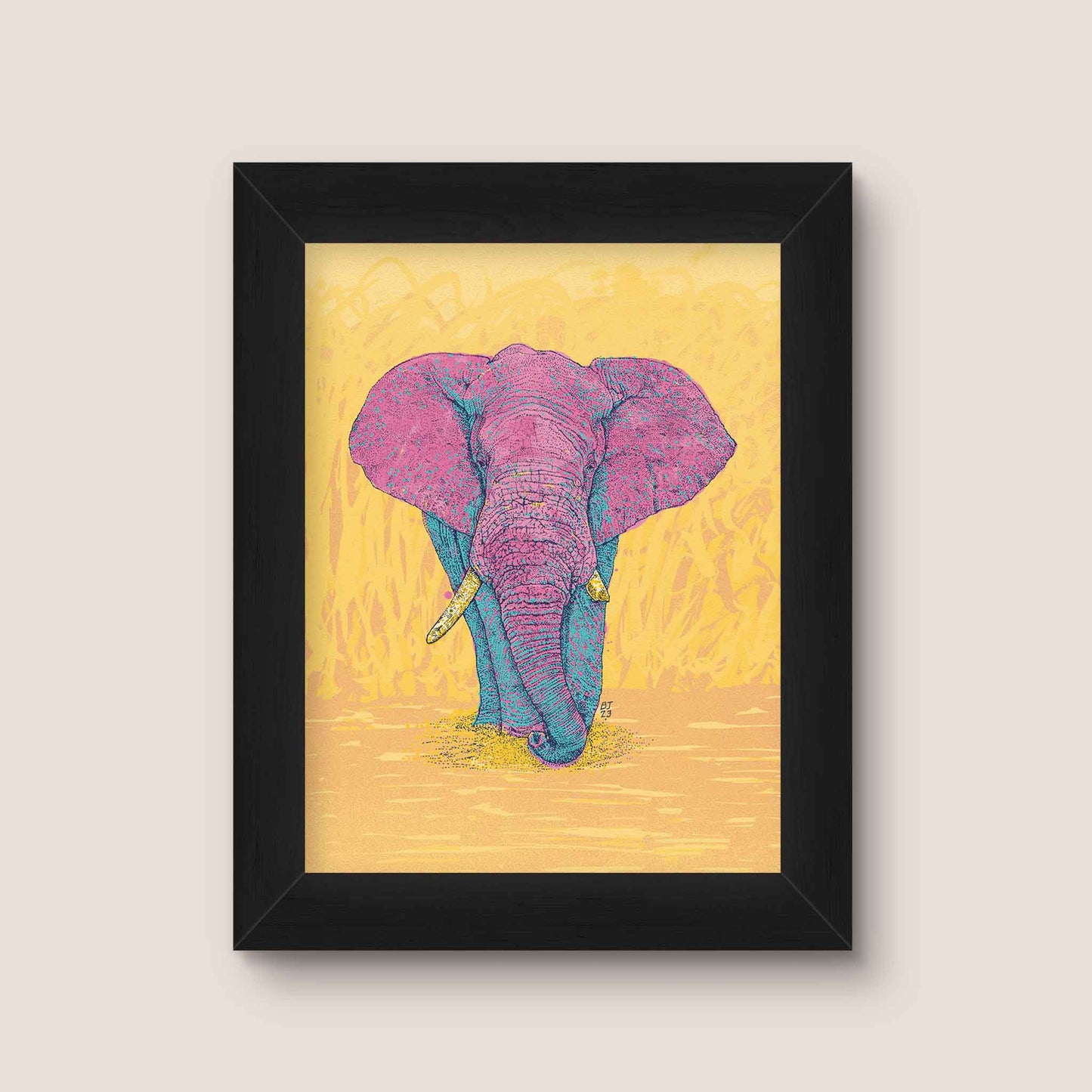 Pink elephant