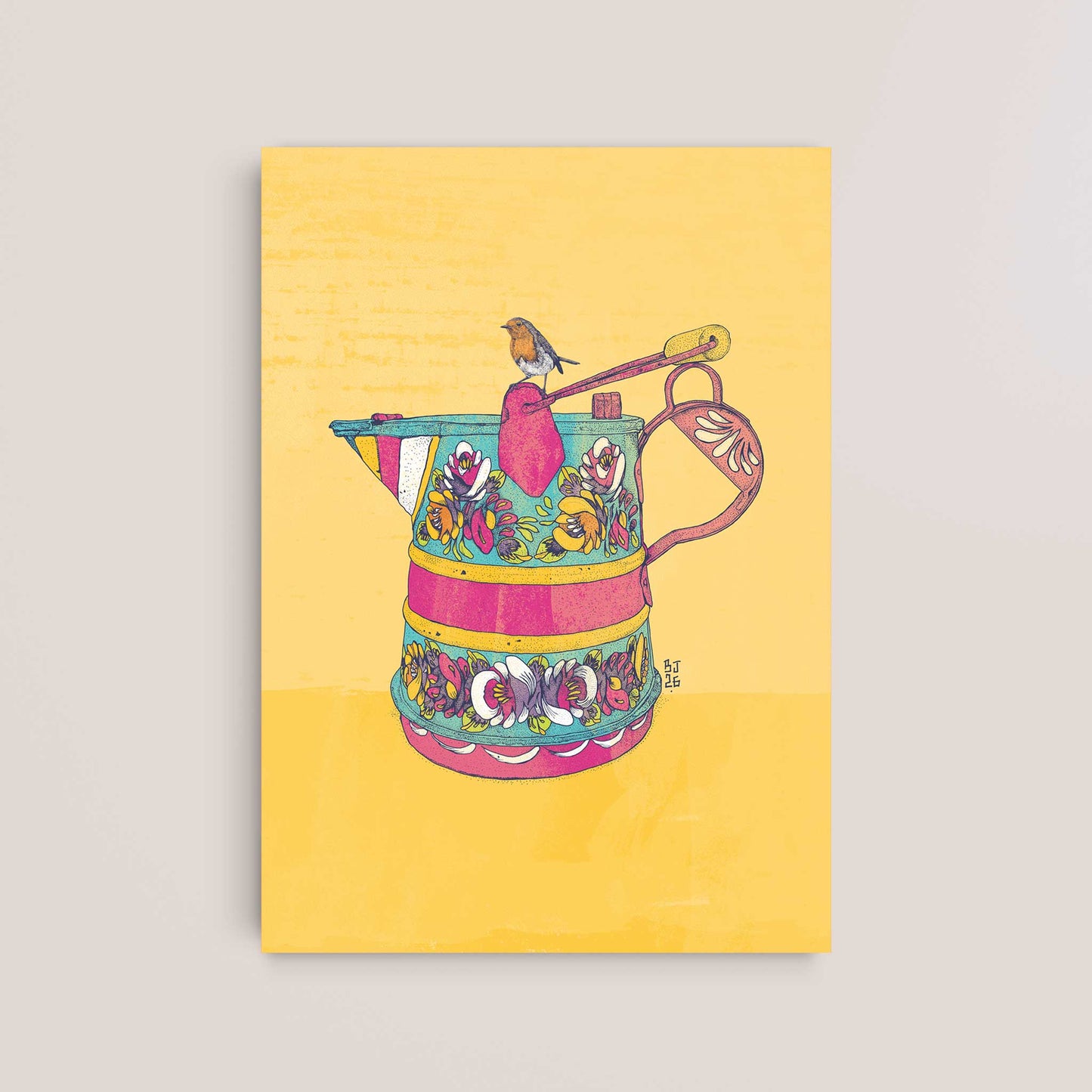 Roses and Castles Art Print