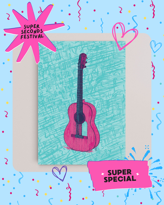 Pink Guitar