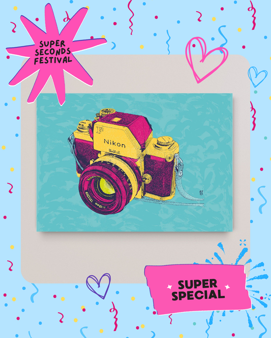 Retro Camera (Nikon) - Test print