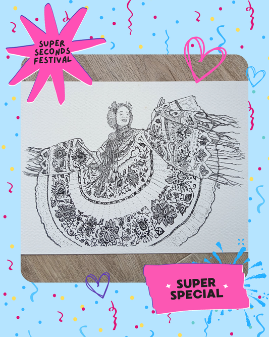 Pollera - Original print