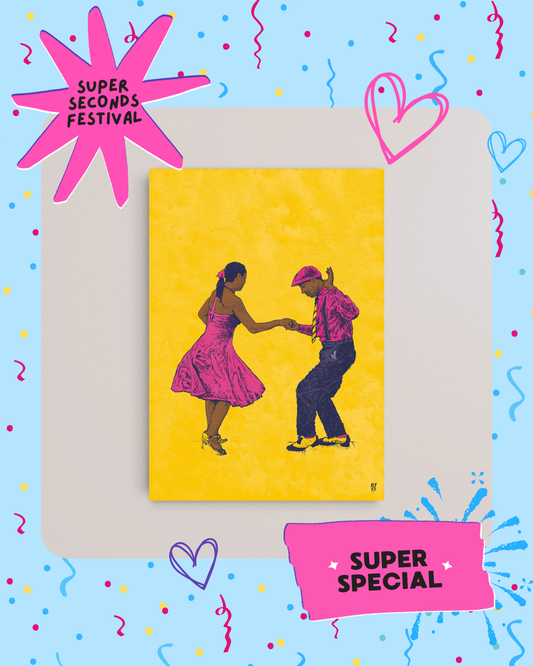 Salsa Dancers - Test print