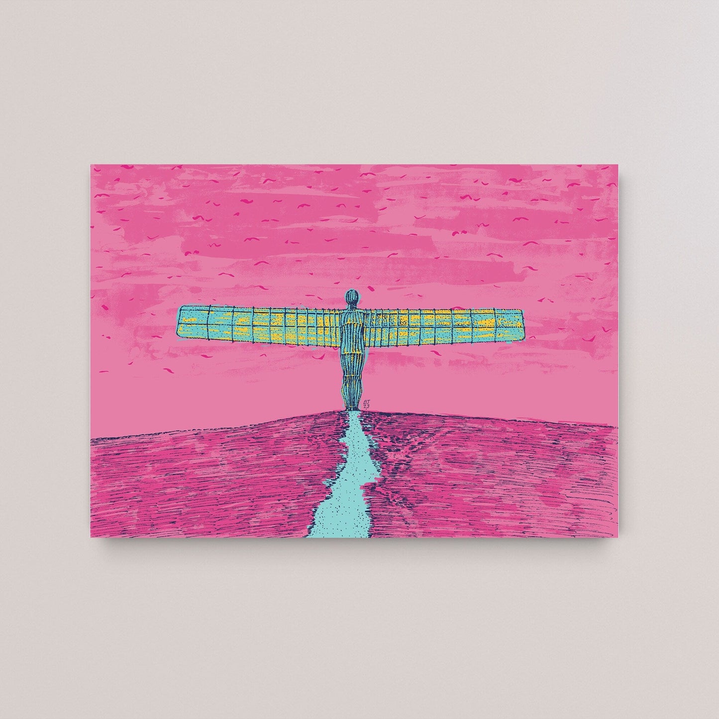 Angel of the North - Bejojoart