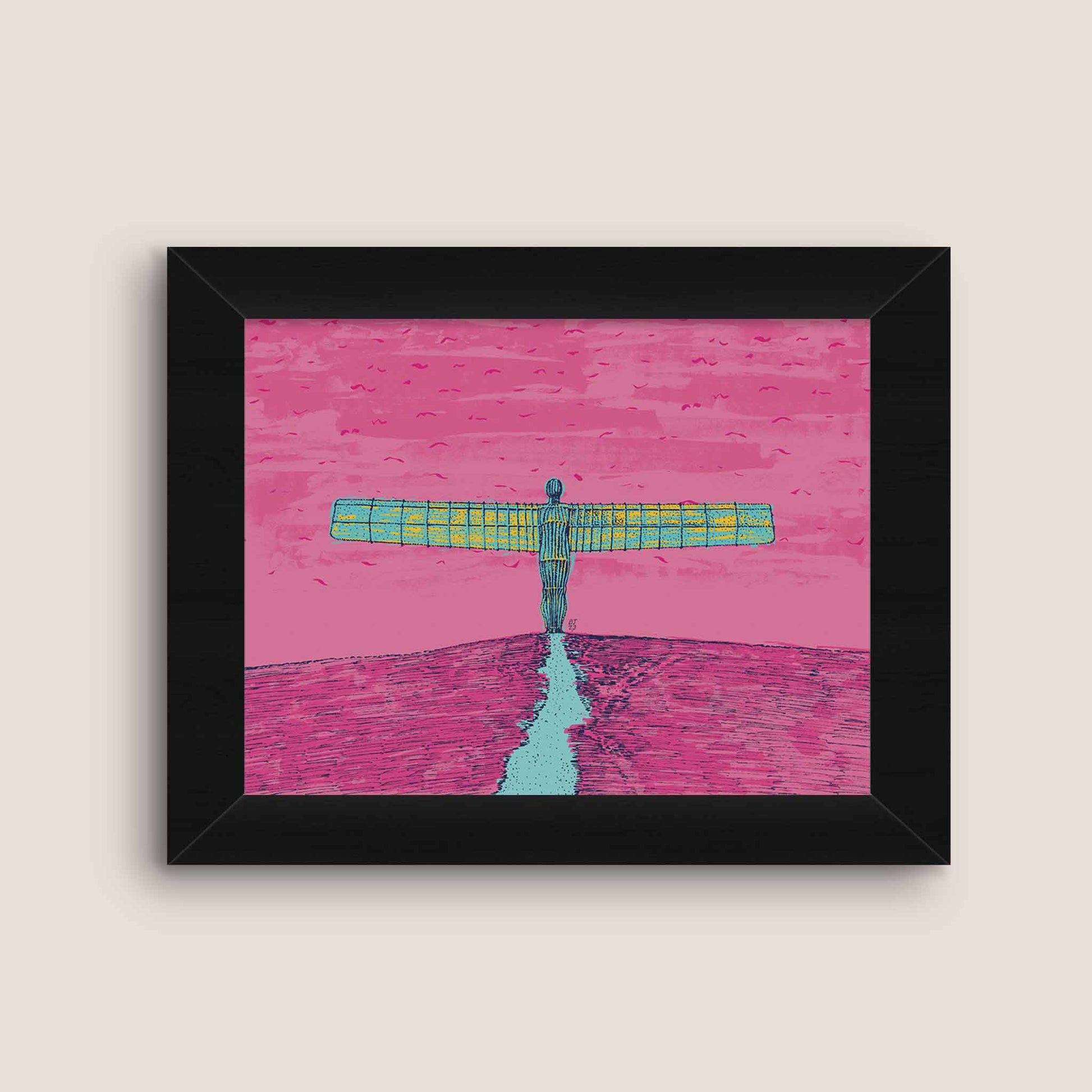 Angel of the North - Bejojoart