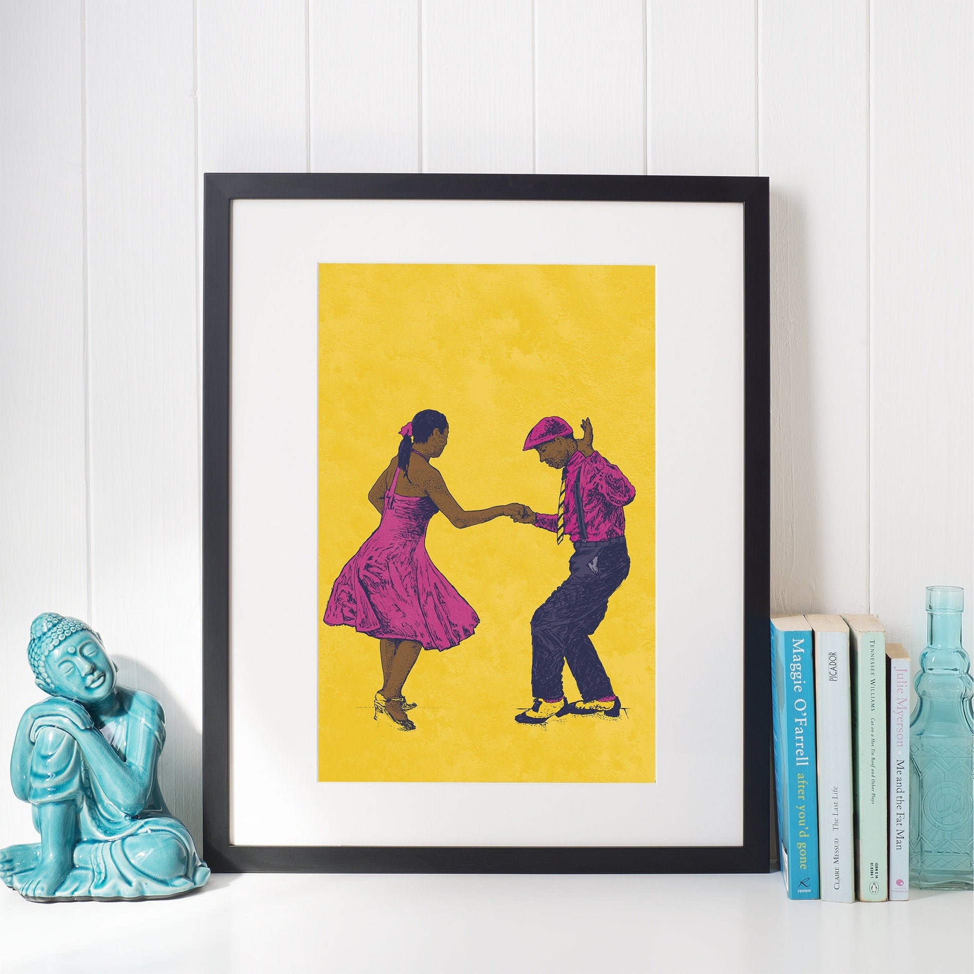 Dancing couple - Bejojoart
