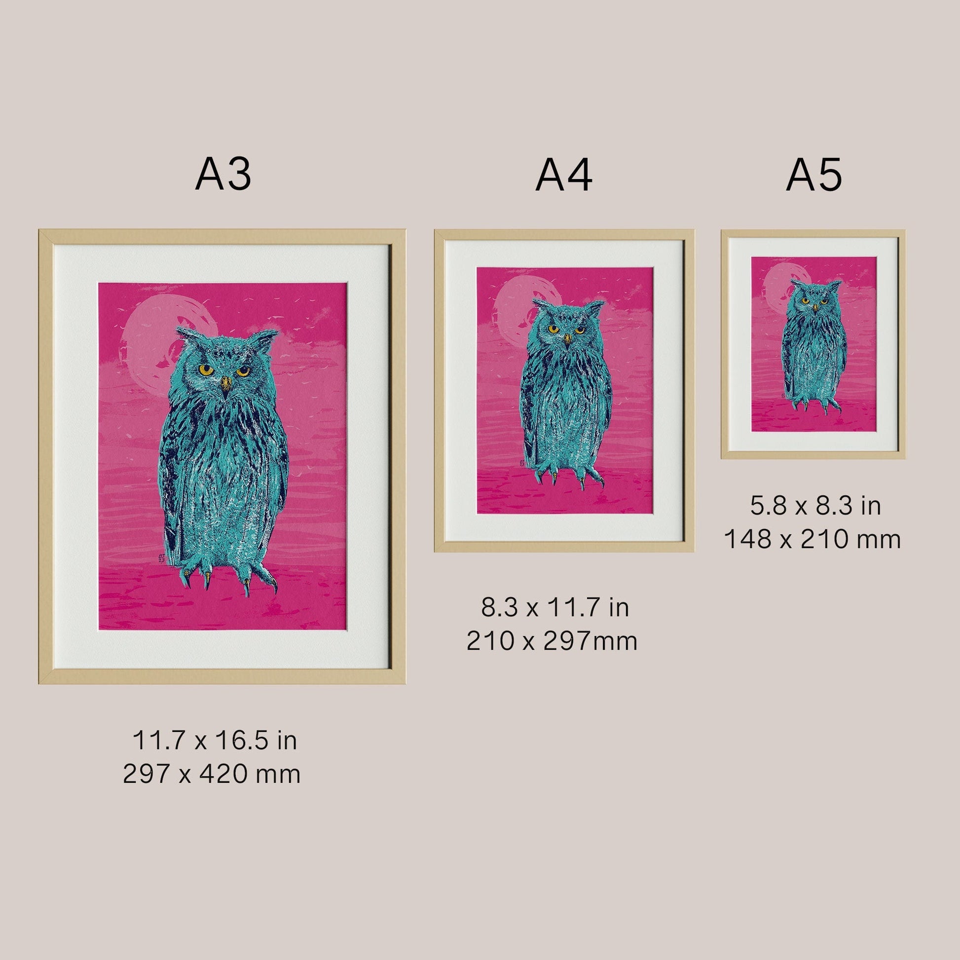 Eagle owl - Bejojoart