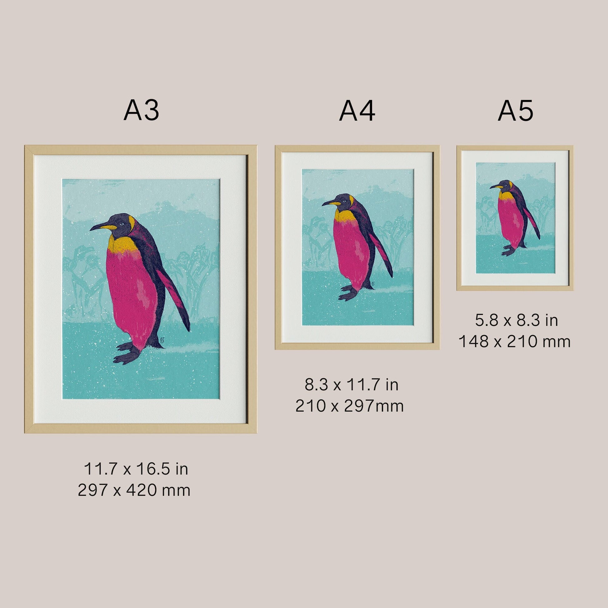 Emperor penguin - Bejojoart