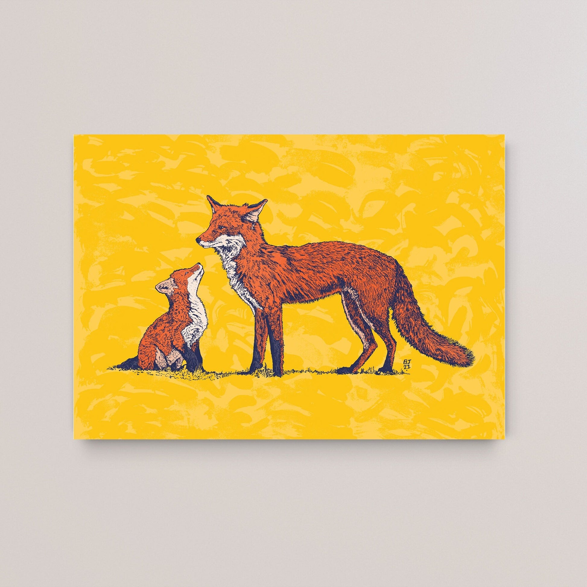 Foxes - Bejojoart