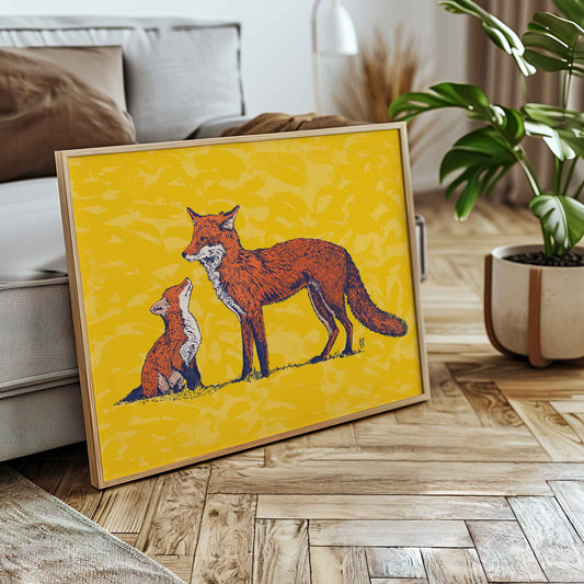 Foxes - Bejojoart