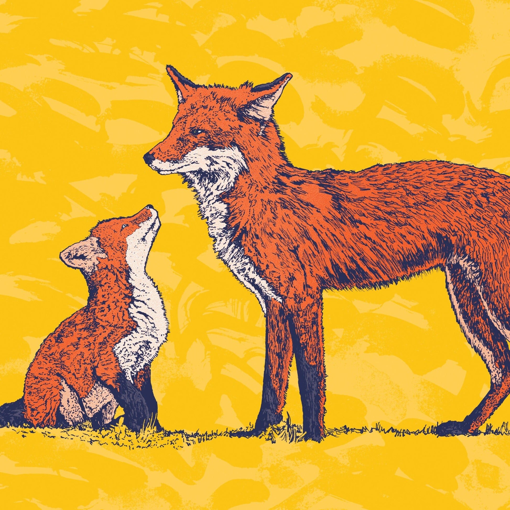 Foxes - Bejojoart
