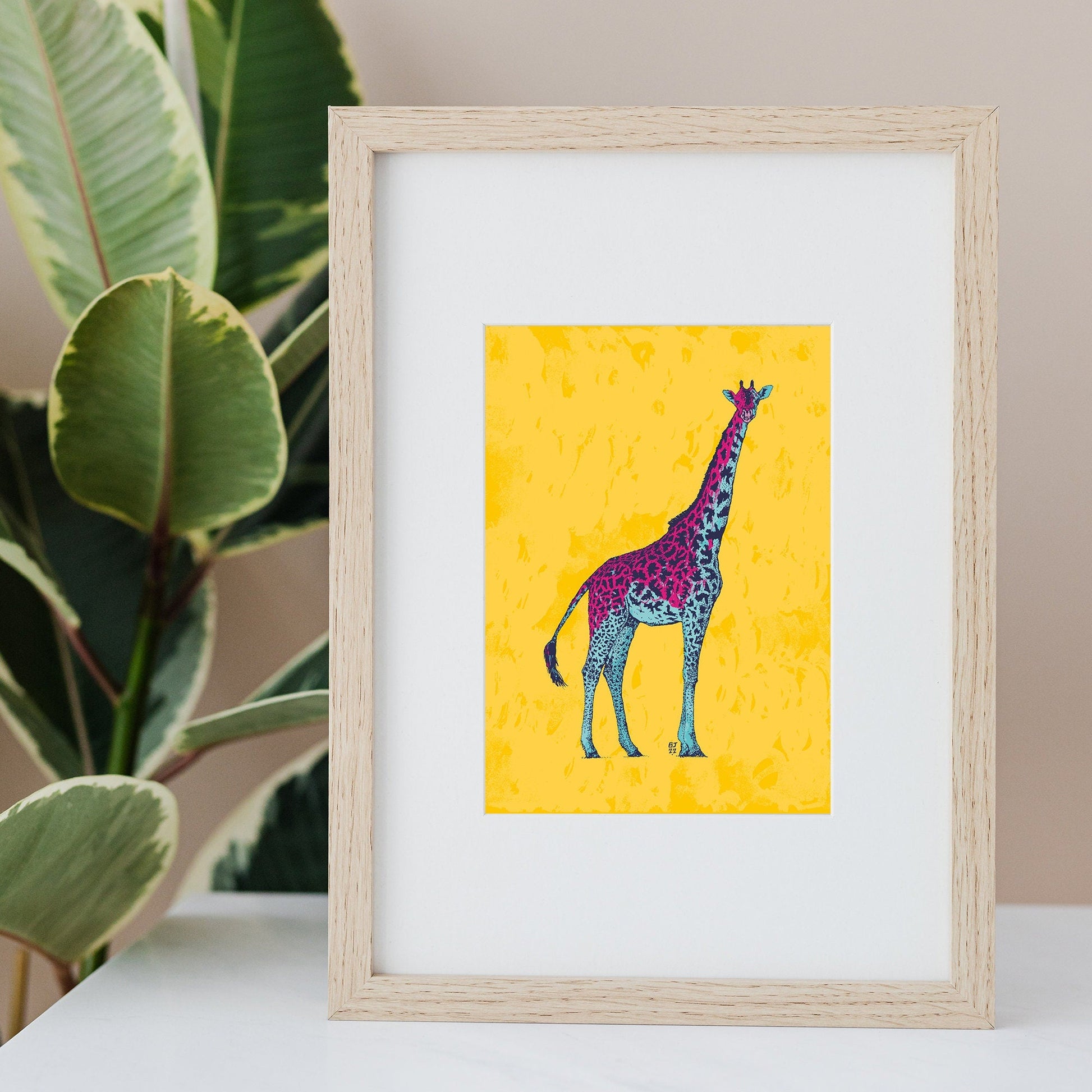 Giraffe - Bejojoart