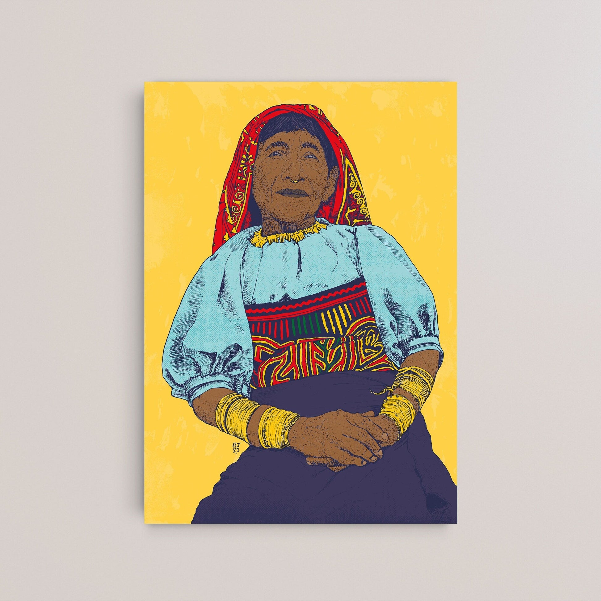 Guna portrait - Bejojoart