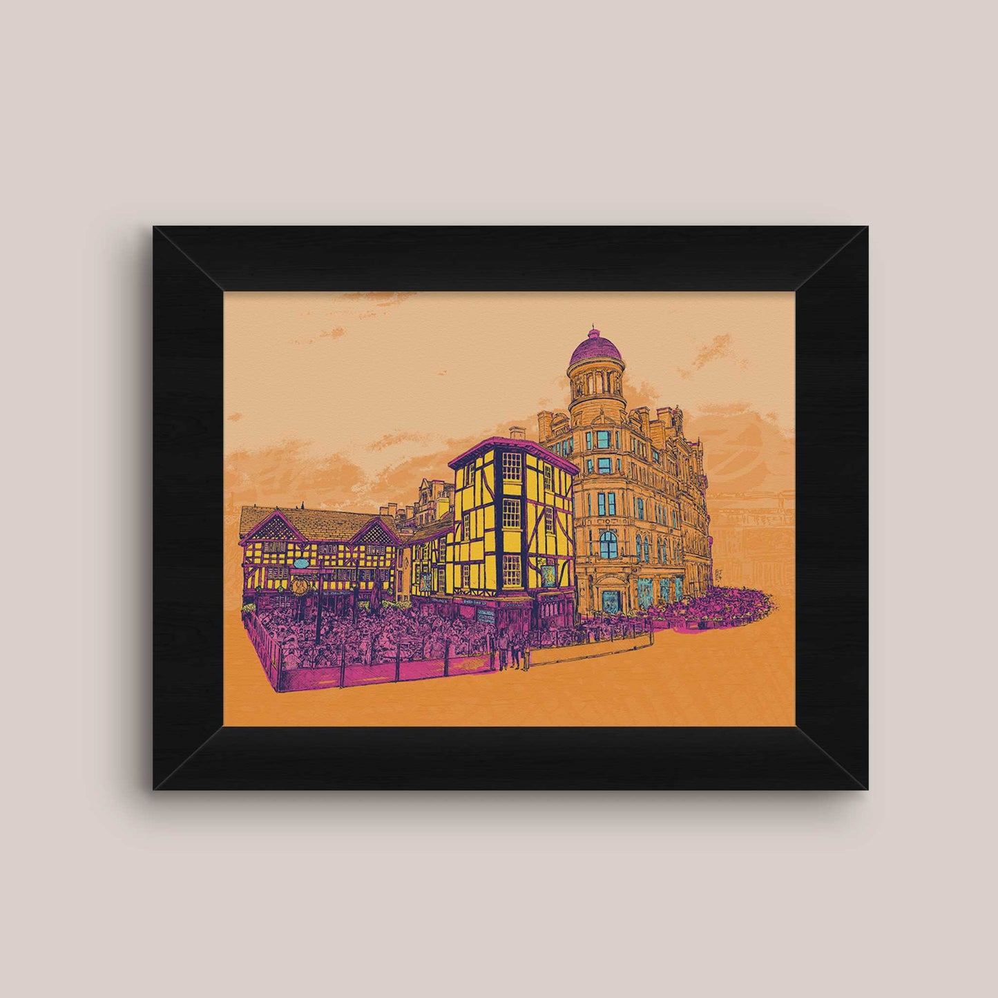 Manchester shambles square - Bejojoart