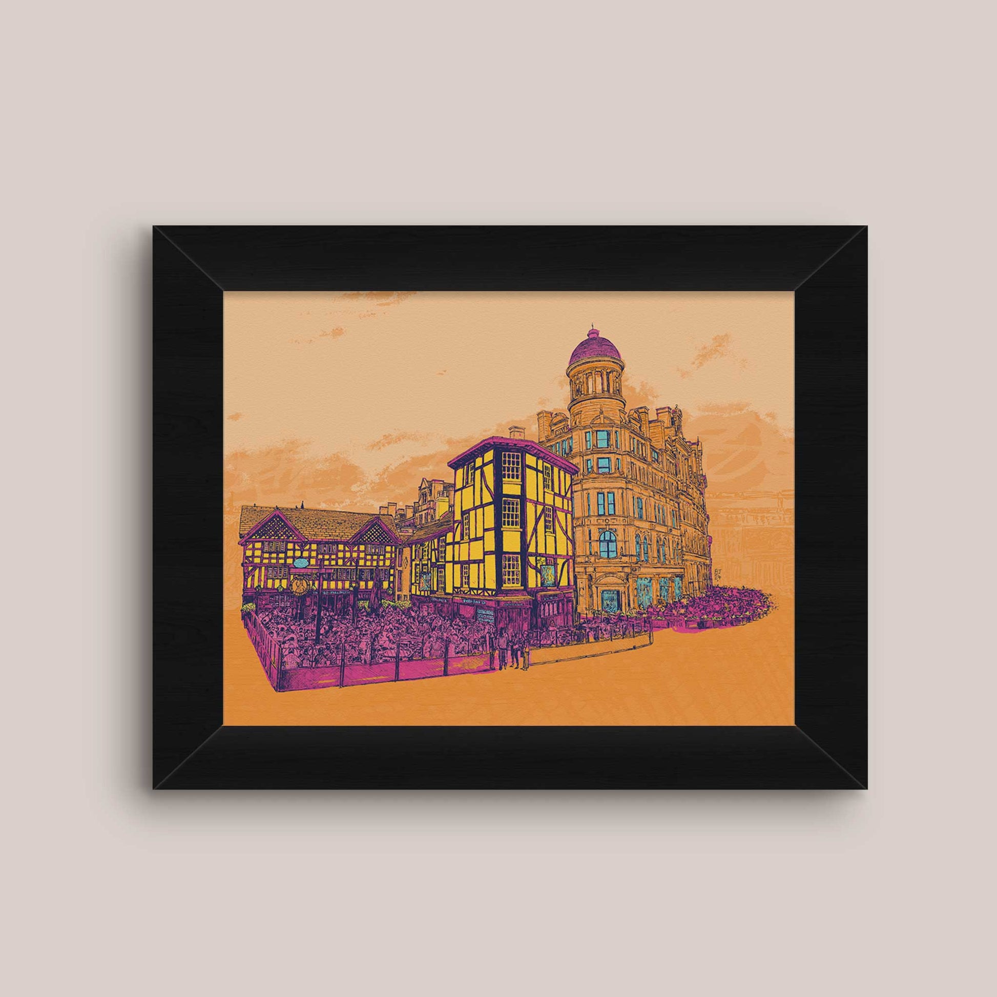 Manchester shambles square - Bejojoart
