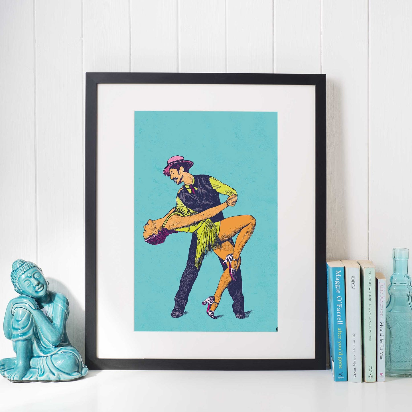 Tango dancers - Test print