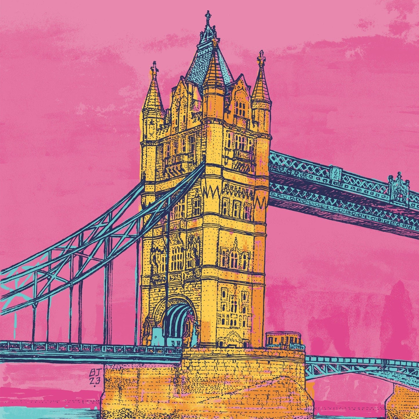 Tower Bridge - Bejojoart