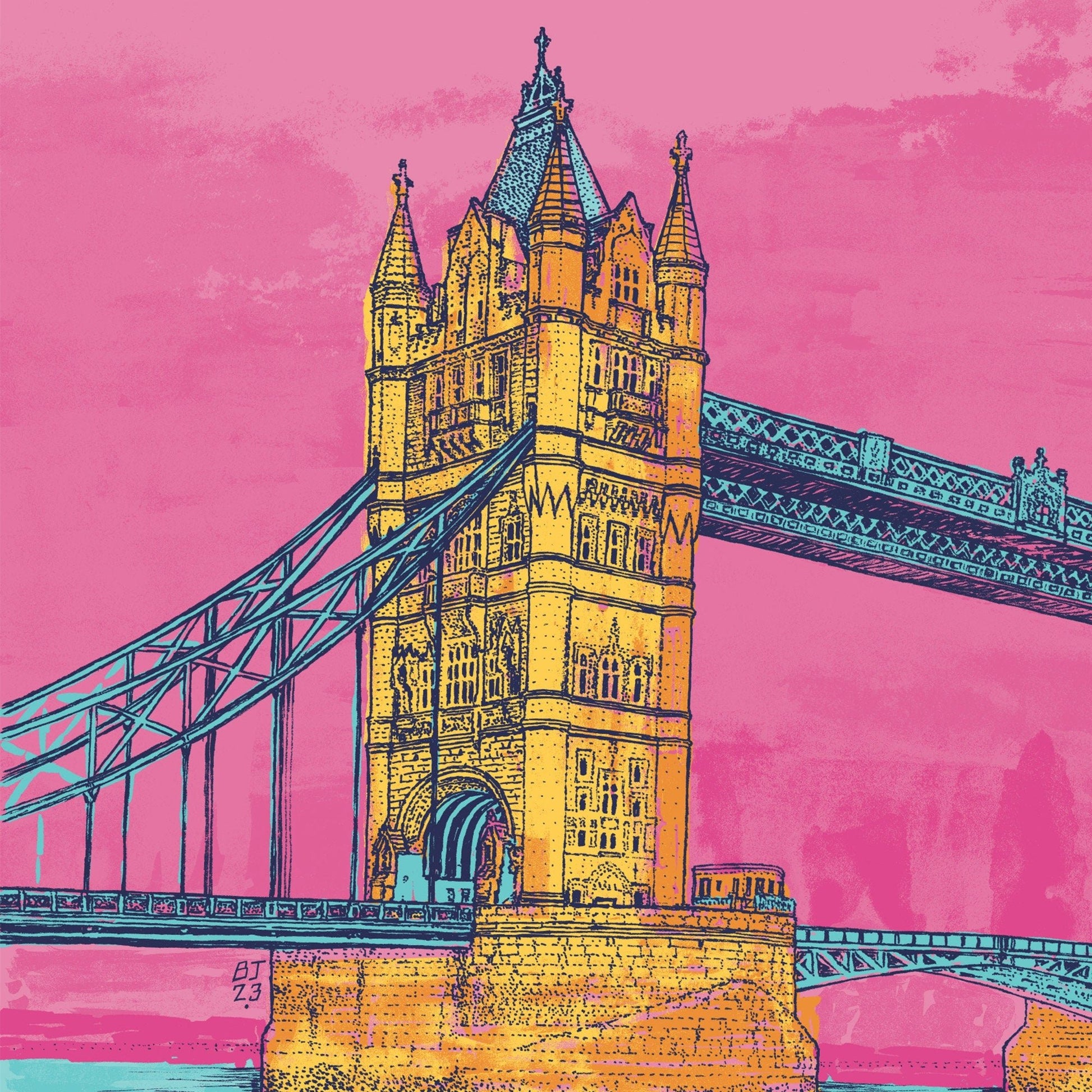 Tower Bridge - Bejojoart