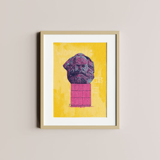 Karl Marx head