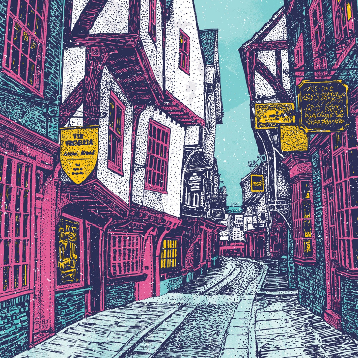 The shambles Christmas card
