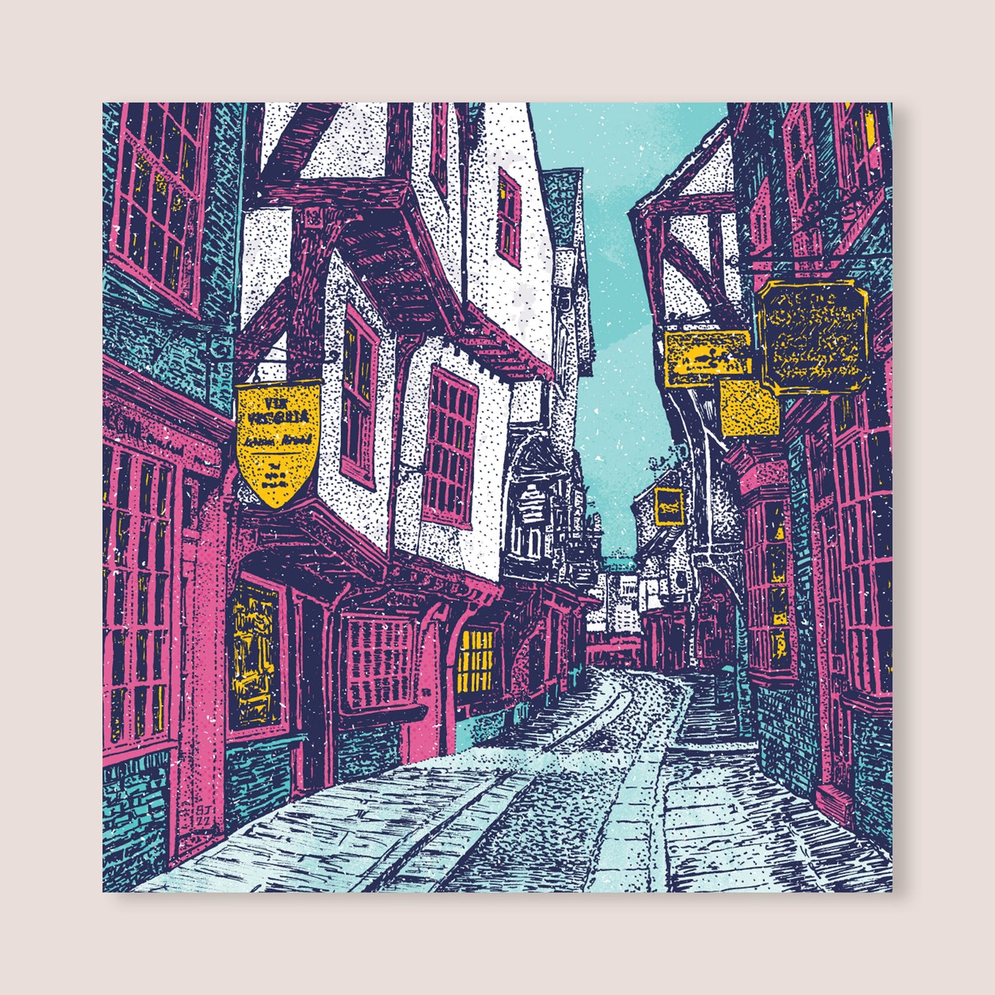 The shambles Christmas card